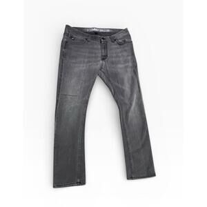 Vans Jeans Mens 32x30 Charcoal Gray Wash Straight Leg Denim  Regular Fit